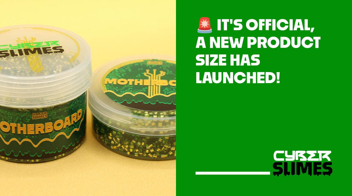 Slime Sizes 🚨 It's official, a new product size has launched! | Cyber Slimes