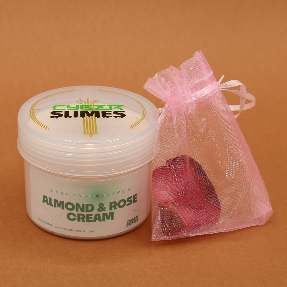 Almond and Rose Cream Slime | Cyber Slimes
