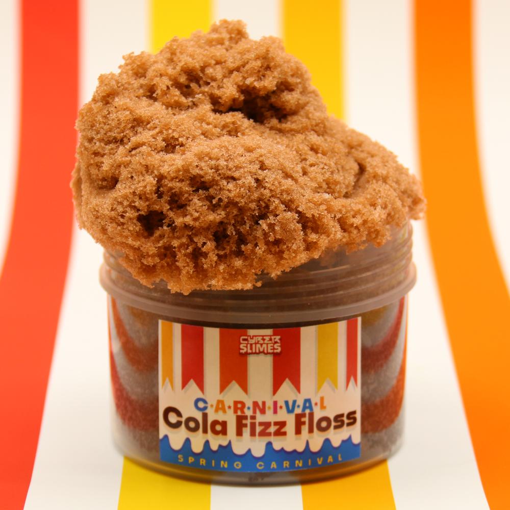 Cola Floom Carnival Cola Fizz Floss Slime | Cloud Fuzz Slime | Cyber Slimes