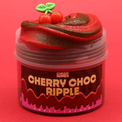 Cherry Choc Ripple Slime | Cyber Slimes
