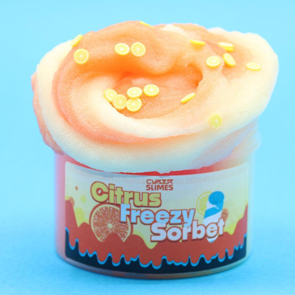 Citrus Freezy Sorbet Slime-Slime-Cyber Slimes-200ml Jar-Cyber Slimes