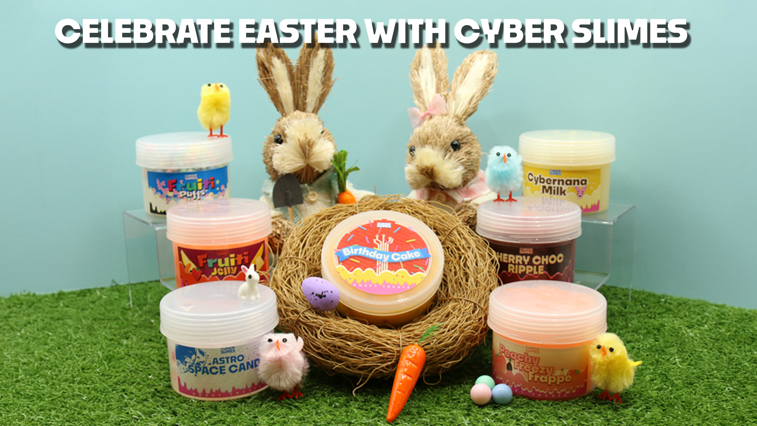 Easter Banner | Cyber Slimes