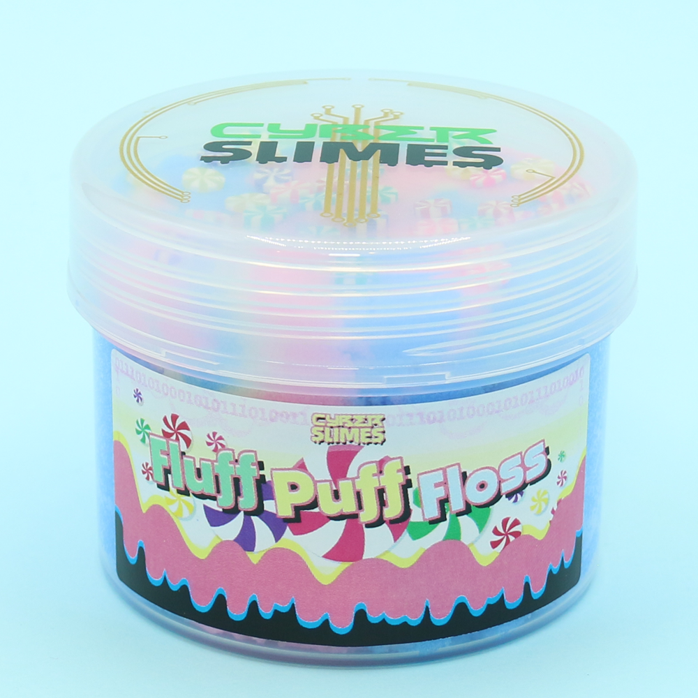 Fluff Puff Floss Slime-Cyber Slimes