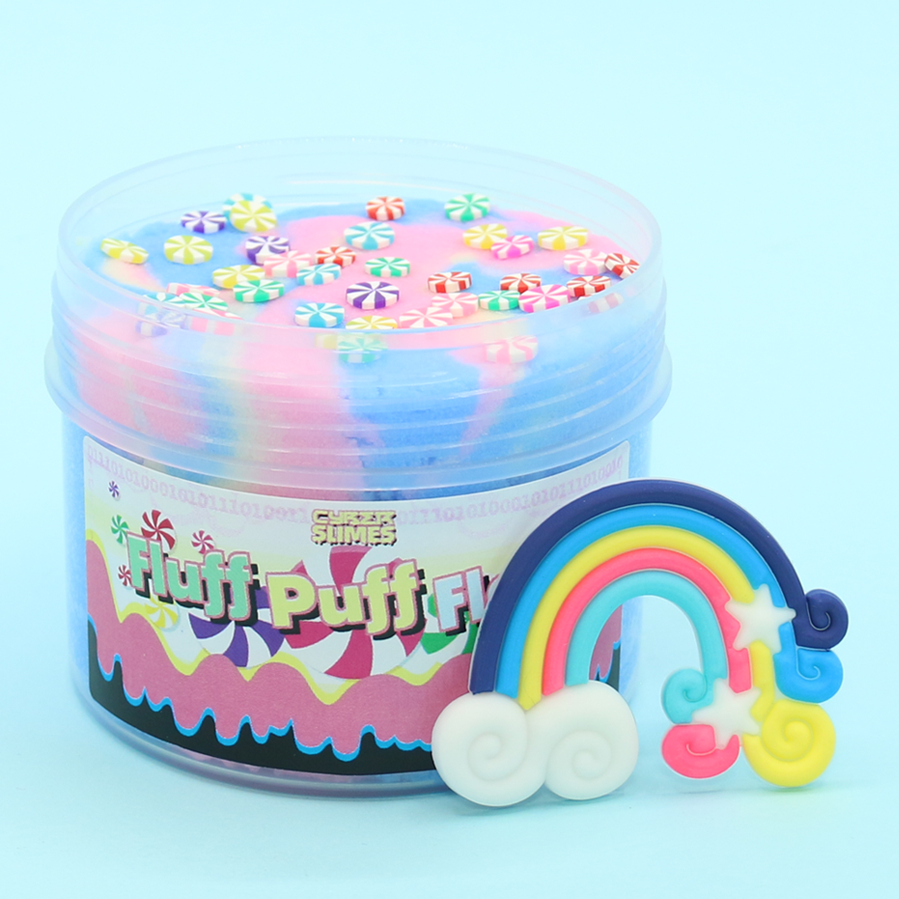 Fluff Puff Floss Slime-Cyber Slimes