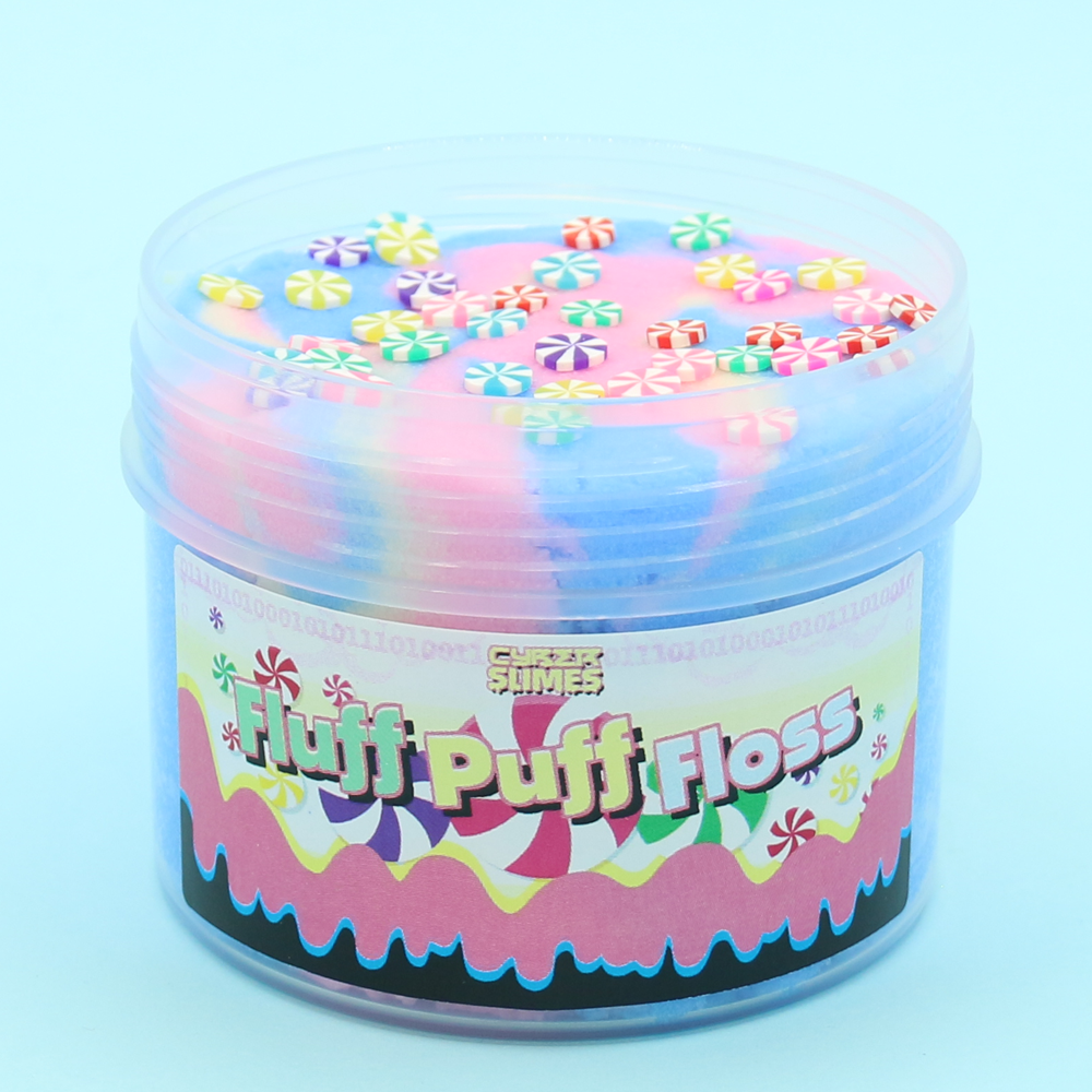 Fluff Puff Floss Slime-Cyber Slimes