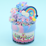 Fluff Puff Floss Slime-Cyber Slimes