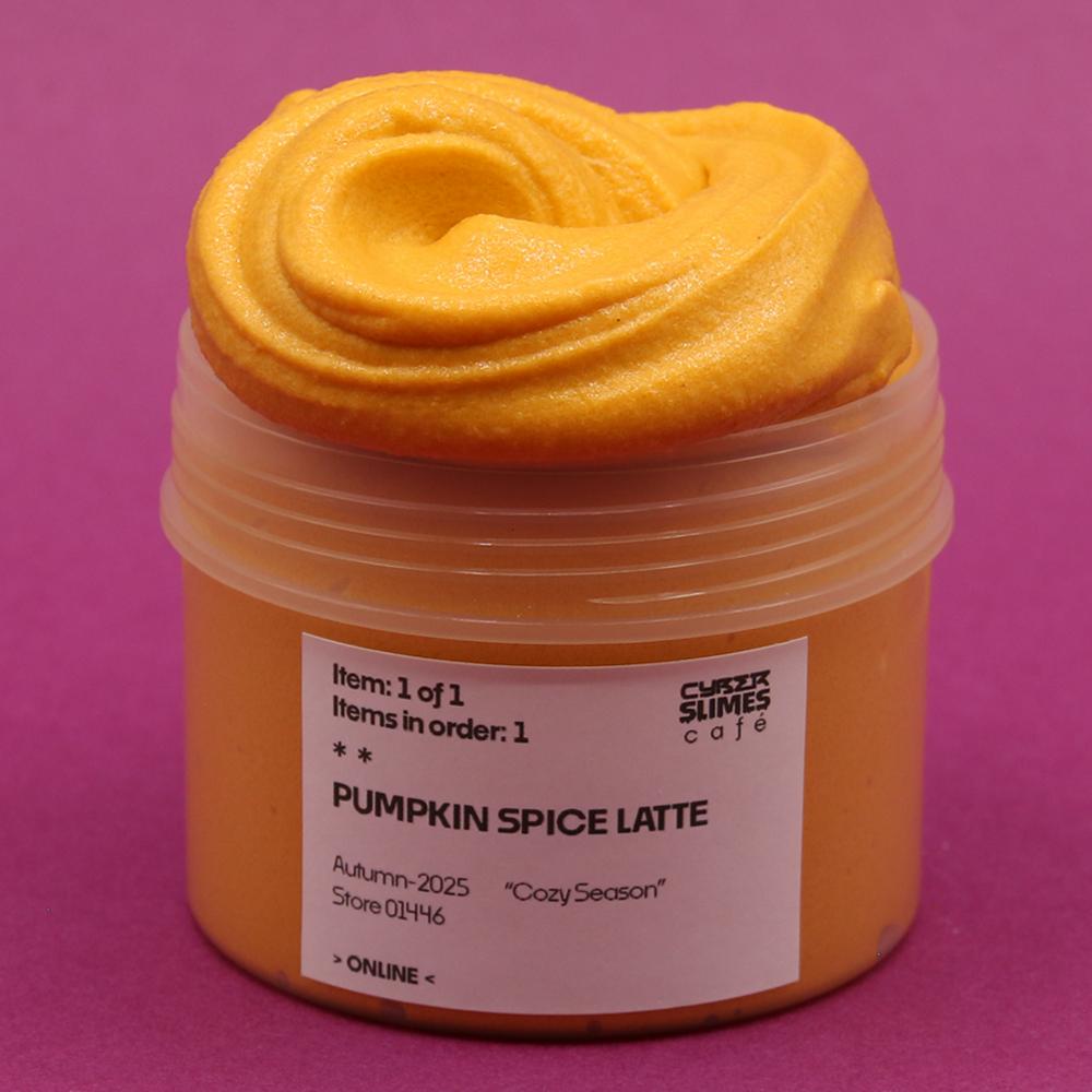 Pumpkin Spice Latte DIY Slime-Slime-Cyber Slimes-200ml Jar-Cyber Slimes