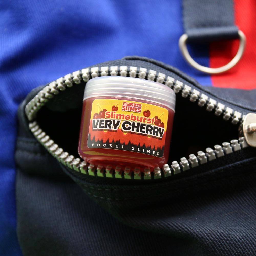 Slimeburst: Very Cherry Pocket Slime-Slime-Cyber Slimes-30ml Jar-Cyber Slimes