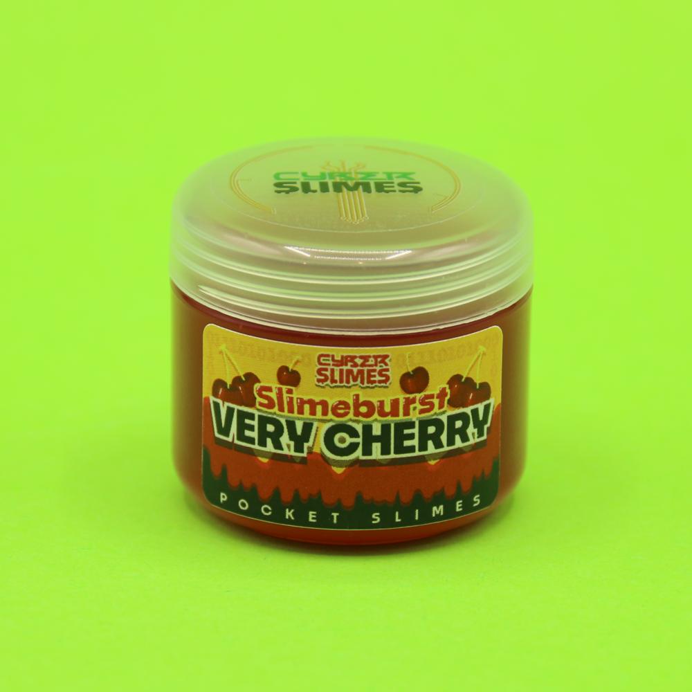 Slimeburst: Very Cherry Pocket Slime-Slime-Cyber Slimes-50ml Jar-Cyber Slimes
