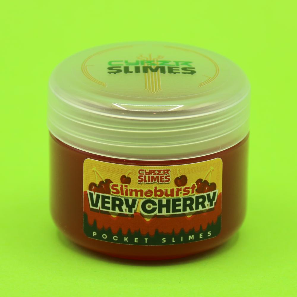 Slimeburst: Very Cherry Pocket Slime-Slime-Cyber Slimes-50ml Jar-Cyber Slimes
