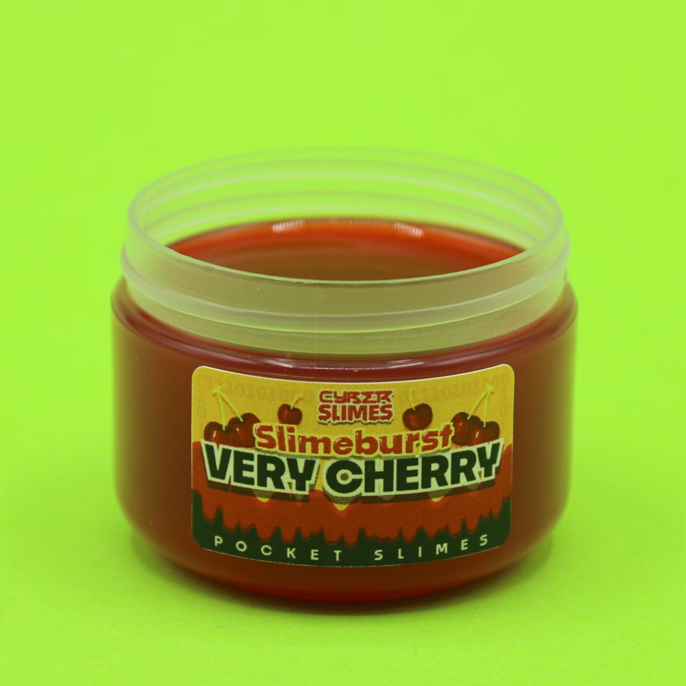 Slimeburst: Very Cherry Pocket Slime-Slime-Cyber Slimes-50ml Jar-Cyber Slimes