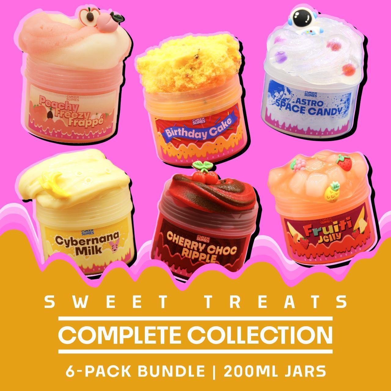 Slime Collection Sweet Treats Slime Collection Bundle (200ml) | Cyber Slimes