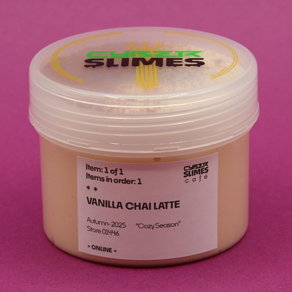 Vanilla Chai Latte Slime-Slime-Cyber Slimes-200ml Jar-Cyber Slimes