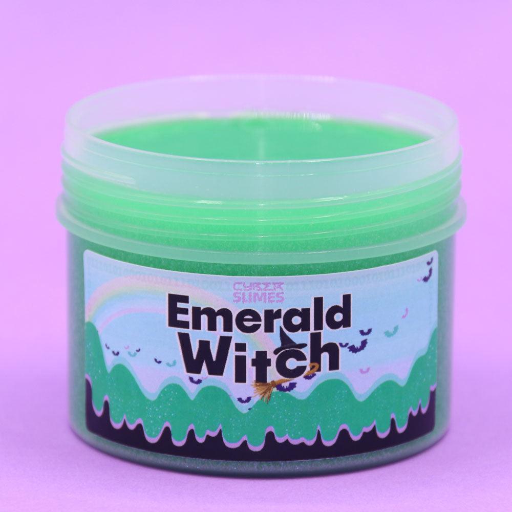 Emerald Witch Slime-Slime-Cyber Slimes-200ml Jar-Cyber Slimes