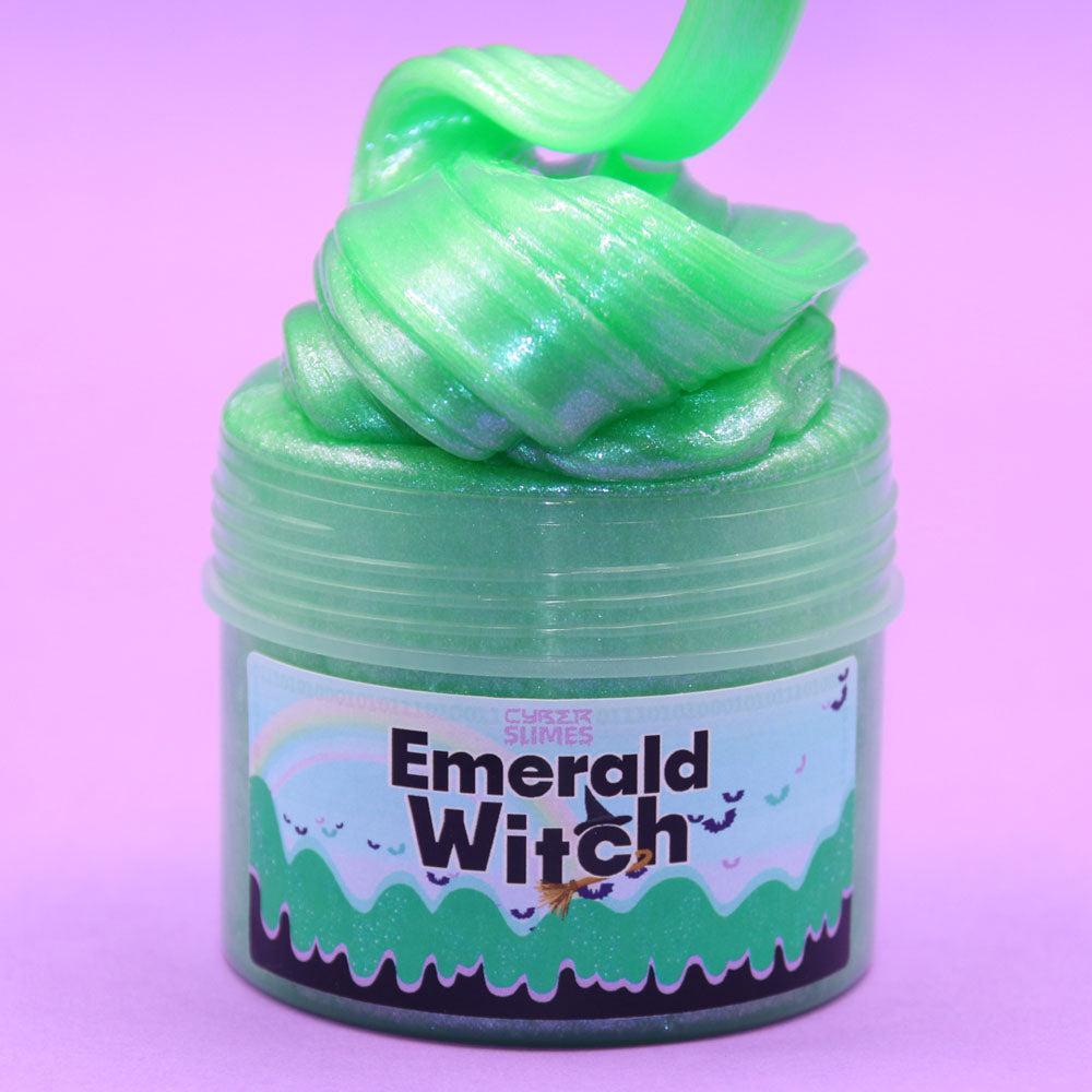 Emerald Witch Slime-Slime-Cyber Slimes-200ml Jar-Cyber Slimes