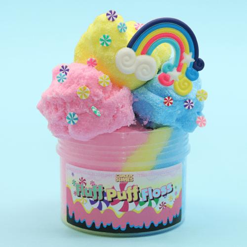 Fluff Puff Floss Slime-Cyber Slimes