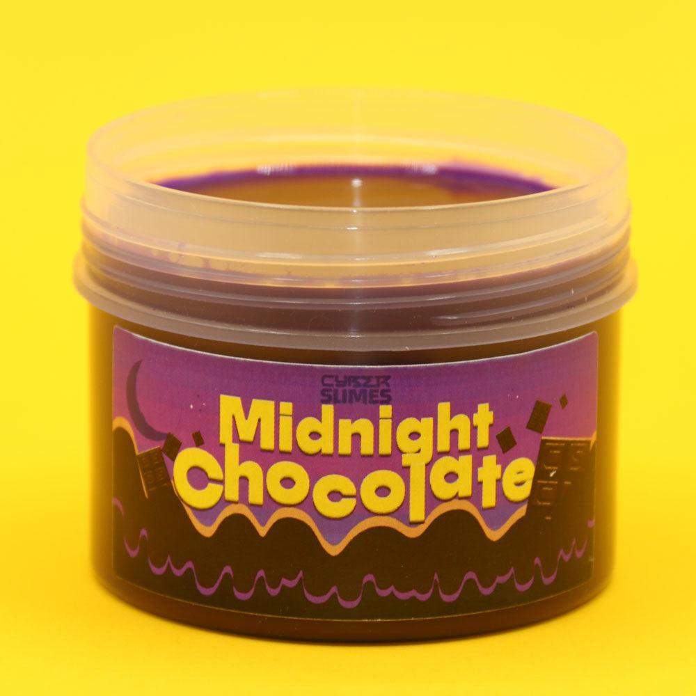 Midnight Chocolate Slime-Slime-Cyber Slimes-200ml Jar-Cyber Slimes