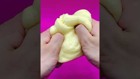 Cybernana Milk slime will make you go BANANAS 🙊🍌#slime #australia #sensory #asmrvideos #sweet