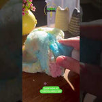 Fluff Puff Floss Slime Video